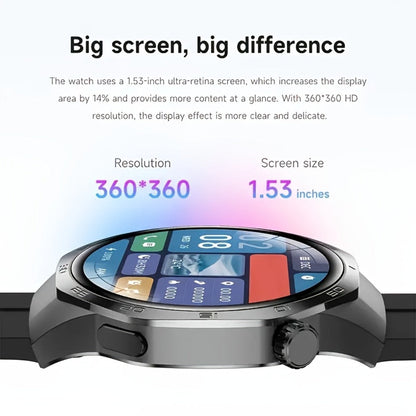Smart Watch Hexagonal-Bezel 1.83-Inch Display with Wireless Calling, Custom Faces and Four Styles