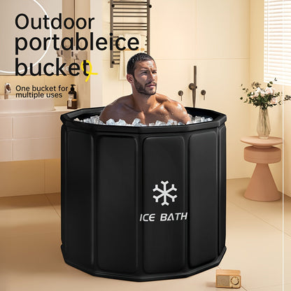 Ice Bath Tub Portable Foldable for Garden, Patio and Yard Use, with the Listed Configuration