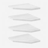 4 Pcs-White