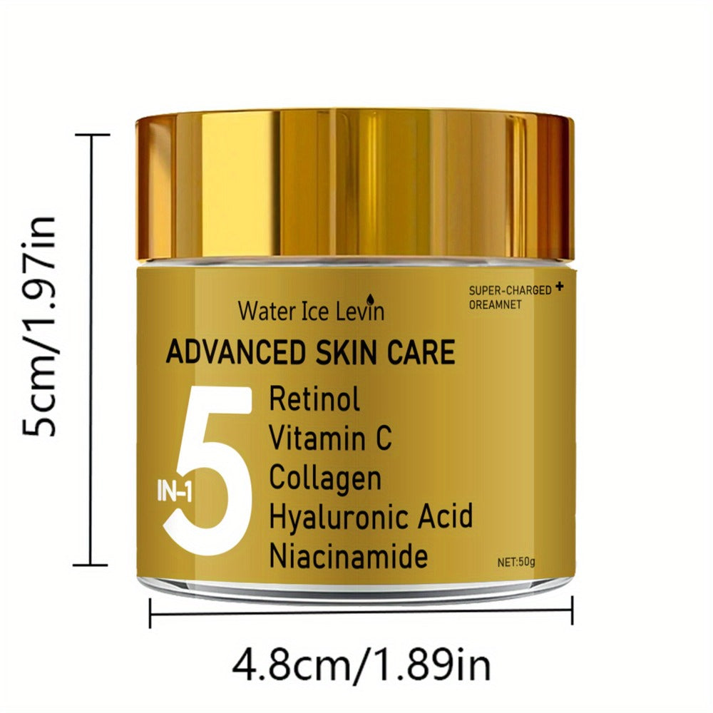 Face Cream Retinol Niacinamide 5-in-1 Formula with Vitamin C, Collagen and Hyaluronic Acid