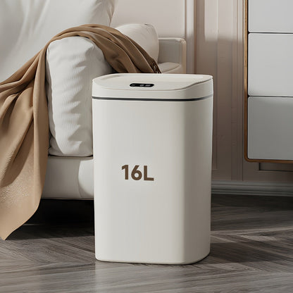 Motion Sensor Trash Can Touchless – Smart Hands-Free Trash Bin with Sealing Lid & Odor-Blocking Technology, Trash Bag Fixing Ring, Easy Clean Durable Design for Kitchen, Office & Bathroom