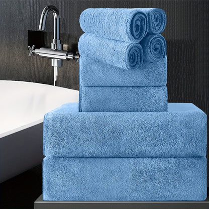 Extra Large Bath Towel Set 8 Piece 750GSM 35x70 Inch - Ultra Soft Luxury Thick Lightweight Highly Absorbent Fast Dry Oversized Bath Sheet | 15 Colors | Bathroom Gym Daily Use Adult