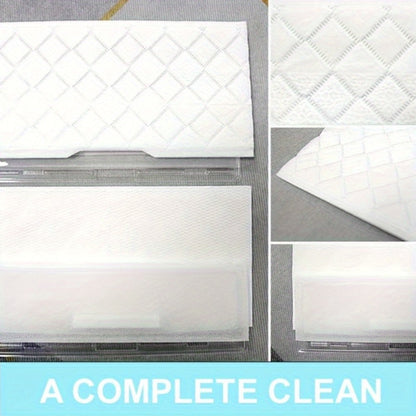 VACMOP-Style White Disposable Replacement Pads in 10-, 20-, 30- or 40-Pack Checkout Options