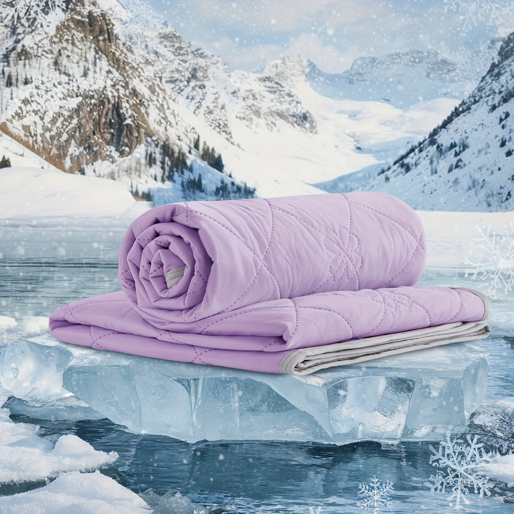 Embossed Diamond-Pattern Summer Blanket in Six Colors with Throw, Twin and Full Size Labels