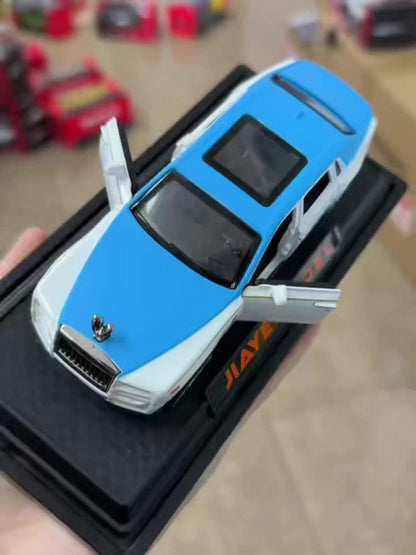 1:36 Scale Phantom Alloy Die-Cast Car Model with Openable Doors – Collectible Display Static Car Desktop Decoration – Birthday Christmas Gift for Car Enthusiasts Adults Boys