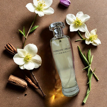 Eau de Parfum Wonder Dream for Women 100ml in Clear Bottle with Fruit-Note Source Profile for Daily Wear