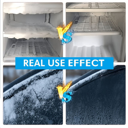 Refrigerator & Freezer De-Icer Spray – Fast Ice Melting & Anti-Freeze Solution for Household Fridges, RV Refrigerators & Freezer Coils, Multi-Purpose De-Icing Agent