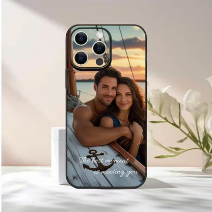 Personalized Photo iPhone Case Custom Design Minimalist Durable Cover for iPhone 17 16 15 14 13 12 11 Pro Max Plus – Unique Gift for Birthdays Anniversaries Valentine's Day Christmas