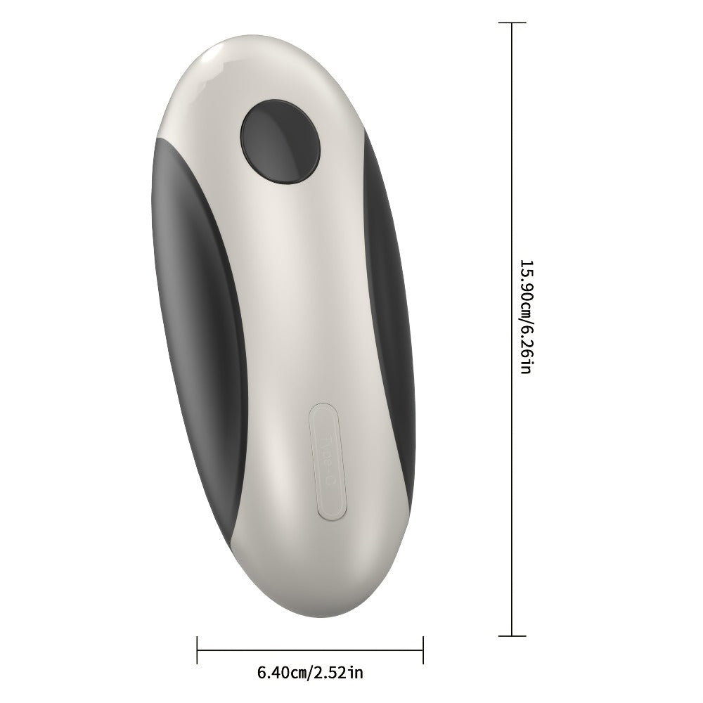 Cliton One-Touch Electric Can Opener with USB-C Rechargeable Power and Four Color Selections