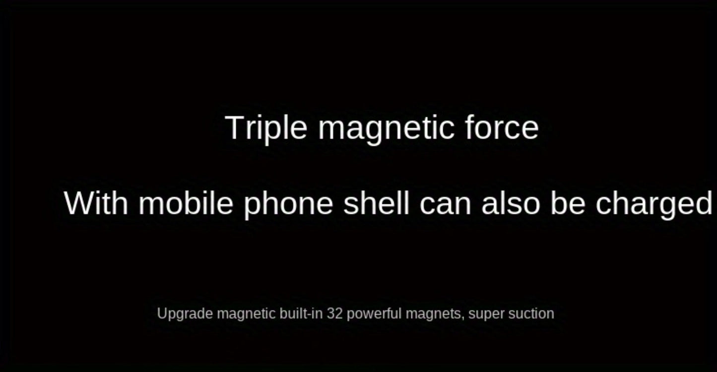 MagSafe Battery Pack Snap-On Magnetic Wireless Power Bank 5000mAh 10000mAh 15W Fast Charging with LED Indicator – Portable Charger for iPhone 15 14 13 12 Pro Max Android USB-C Travel
