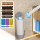 Toilet Brush + 52+2 Replacement Heads