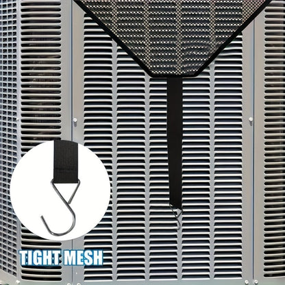 Outdoor AC Cover Premium Waterproof Windproof | Super Durable Air Conditioner Protector with Breathable PVC Mesh Ventilation – Dust & Cold Air Barrier for Condenser Units