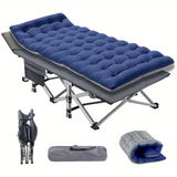 Gray Bed+Blue Mattress