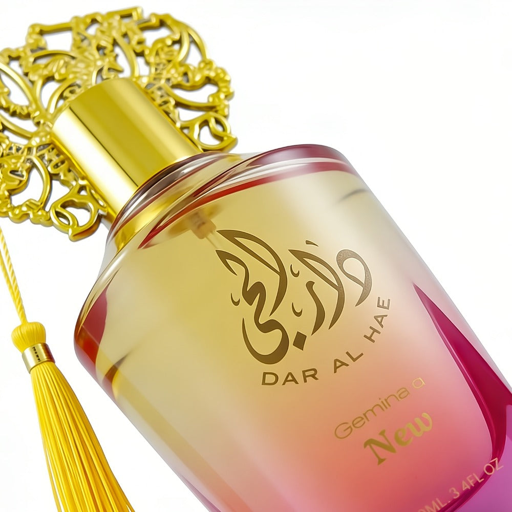 Cologne Spray 100ml Miss and Man Options with Ornate Bottle, Tassel Detail and Presentation Box