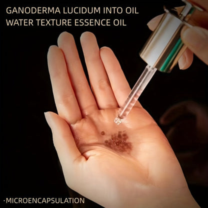 Collagen Peptide Face Oil with Ganoderma Spores & Mushroom Extract — Anti-Aging Firming Brightening Serum Oil for Radiant Youthful Skin All Skin Types
