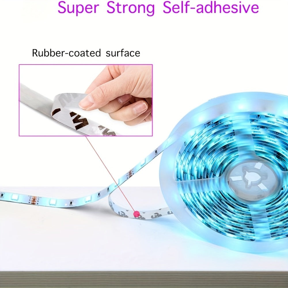 LED Strip Light RGB 200ft Kit with App and IR Remote Control, Music Sync, Timer and Dimmable Color Modes