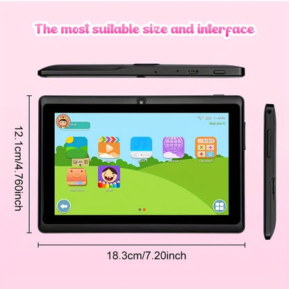 Kids Tablet 7 Inch with Android 14, 4GB RAM, 32GB Built-In Storage, IPS Display and Parental Controls