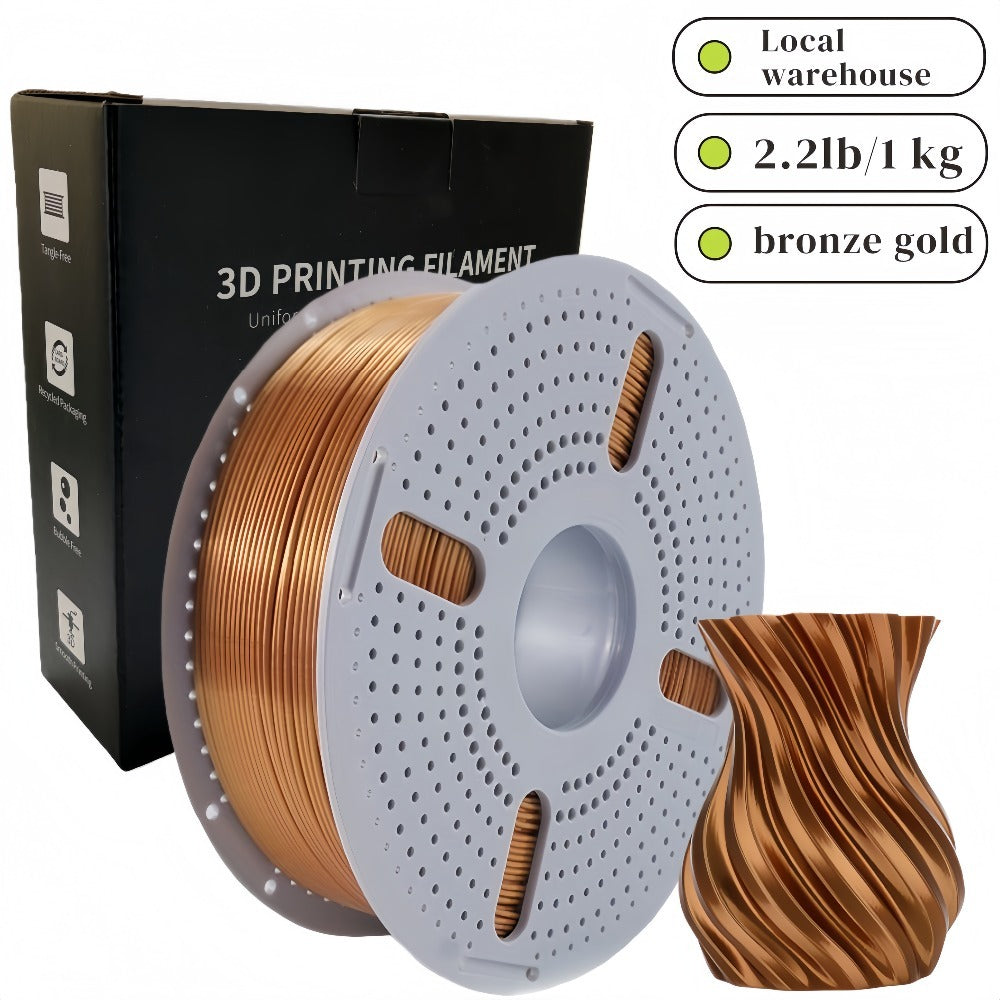 Ender 3 5 Neo PLA Filament 1.75mm 1kg 2.2LB High Gloss Low Warping – Black White Dual Tri Rainbow Multicolor Shiny Finish Smooth Extrusion for Creality & FDM 3D Printers