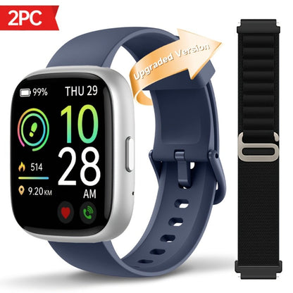 Smartwatch – Alexa Built-in Waterproof 1.83" HD – Wireless Calling, 100+ Sport Modes, Heart Rate SpO2 Sleep Tracker, Optional Woven…