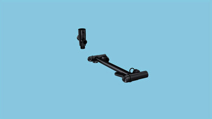 High-Pressure Handheld Rainfall Shower Head Combo with 11-Inch Extension Arm and Six Size-Finish Options