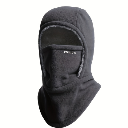 Knit Winter Balaclava with Neck and Ear Coverage in Six Colors for Cycling, Skiing and Outdoor Work
