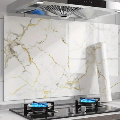 Marble-Look Peel-and-Stick Wall Covering in Four Patterns and Two Roll Lengths, 15.75 Inches Wide