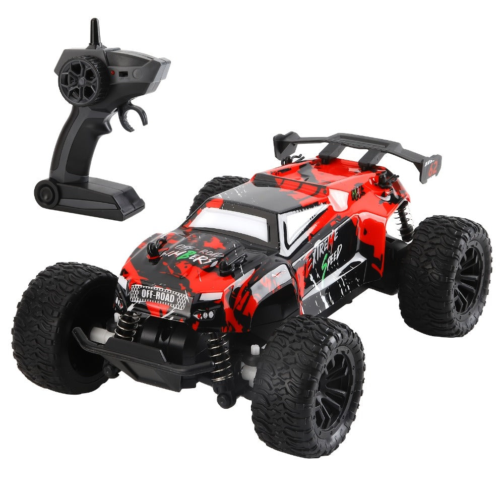 Remote Control Car, 4WD Climbing and Drift Truck with Full-Proportional Control, Mixed Color Body and Large Tires