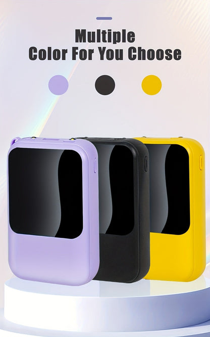 Power Bank 10000mAh Compact with Cable Set, 5W/15W/22.5W Variants, LED Light and Digital Display