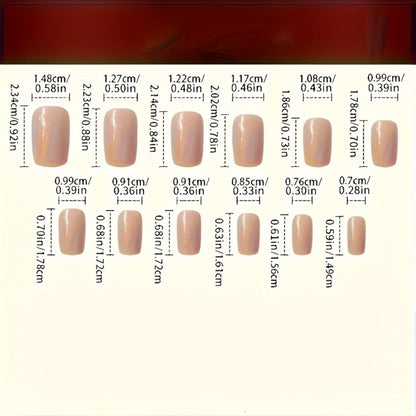 Press On Nails 96 Pieces - Long Fake Nails Random Assorted Designs | Full Cover False Nails for Daily Wear & Holiday, Mix Style Glossy Nail Set for Women Girls, Available in 1 Pack 2 Pack & 4 Pack