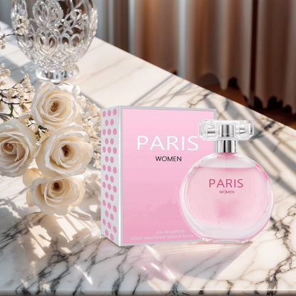 Perfume for Women Paris Lady 100ml Spray with Sweet Fruit, Floral, Soft Wood and Warm Musk Profile