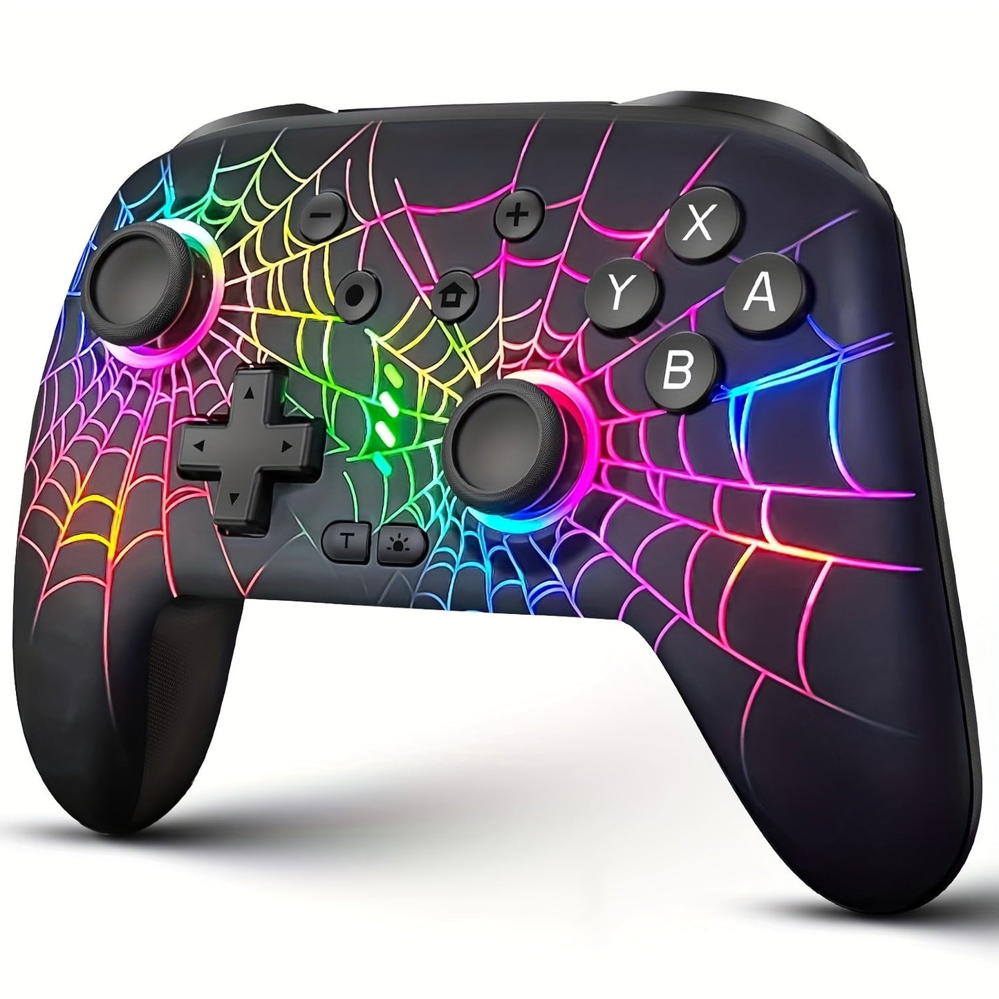RGB Wireless Controller for Nintendo Switch Switch Lite Switch OLED PC iOS Android - Programmable Buttons LED Light Wired Wireless Dual Mode Gamepad, Best Gaming Gift