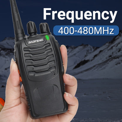 Baofeng Long Range Walkie Talkies for Adults with Earpieces 16 Channel Rechargeable Two Way Radio VOX Flashlight for Camping Hiking Skiing Cruise Family Adventure Available in 1 2 4 6 8 10 Pack