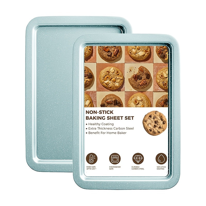 Mixed-Color Bakeware Set with 2–18 Pieces, Cake and Muffin Pans, Trays, Racks and Tools Pictured
