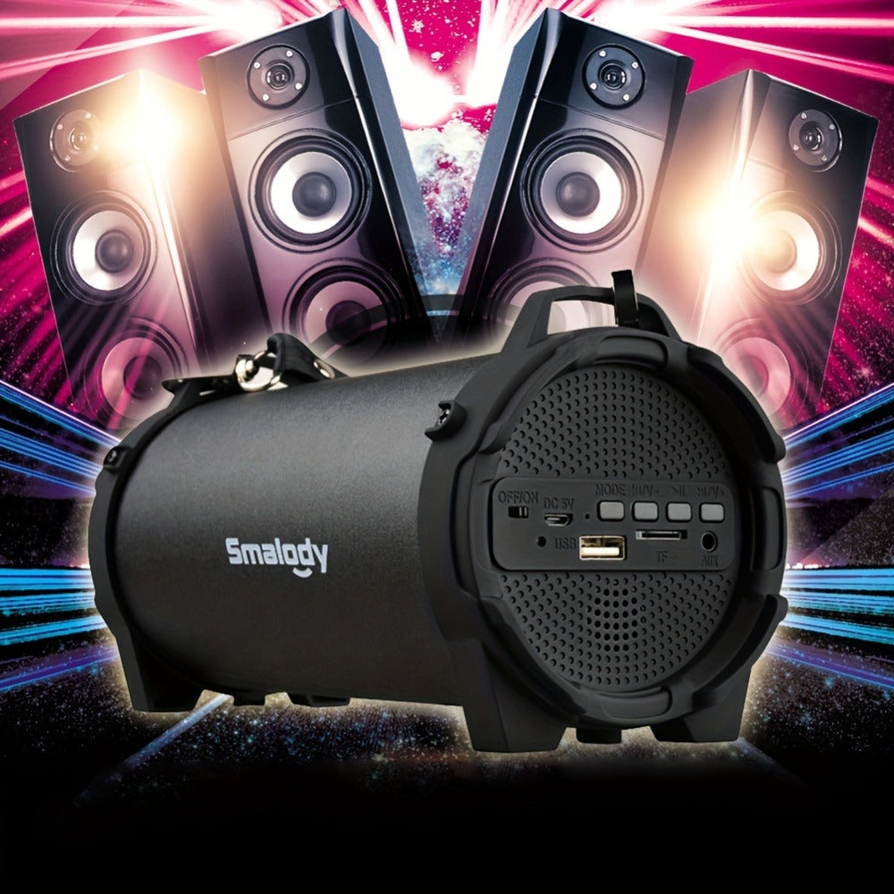 Large Outdoor Boombox Speaker Portable Loud Stereo System – Powerful Wireless Bluetooth Boombox for Home, Backyard, Tailgate, Beach, Camping, and Outdoor Party Use
