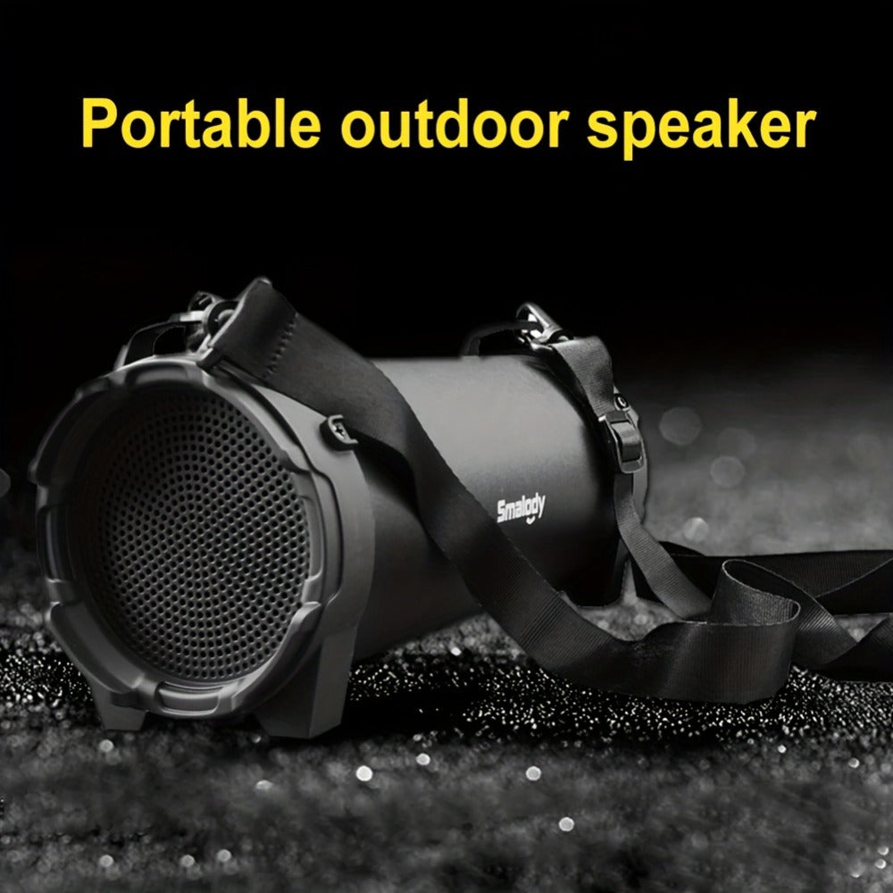 Large Outdoor Boombox Speaker Portable Loud Stereo System – Powerful Wireless Bluetooth Boombox for Home, Backyard, Tailgate, Beach, Camping, and Outdoor Party Use