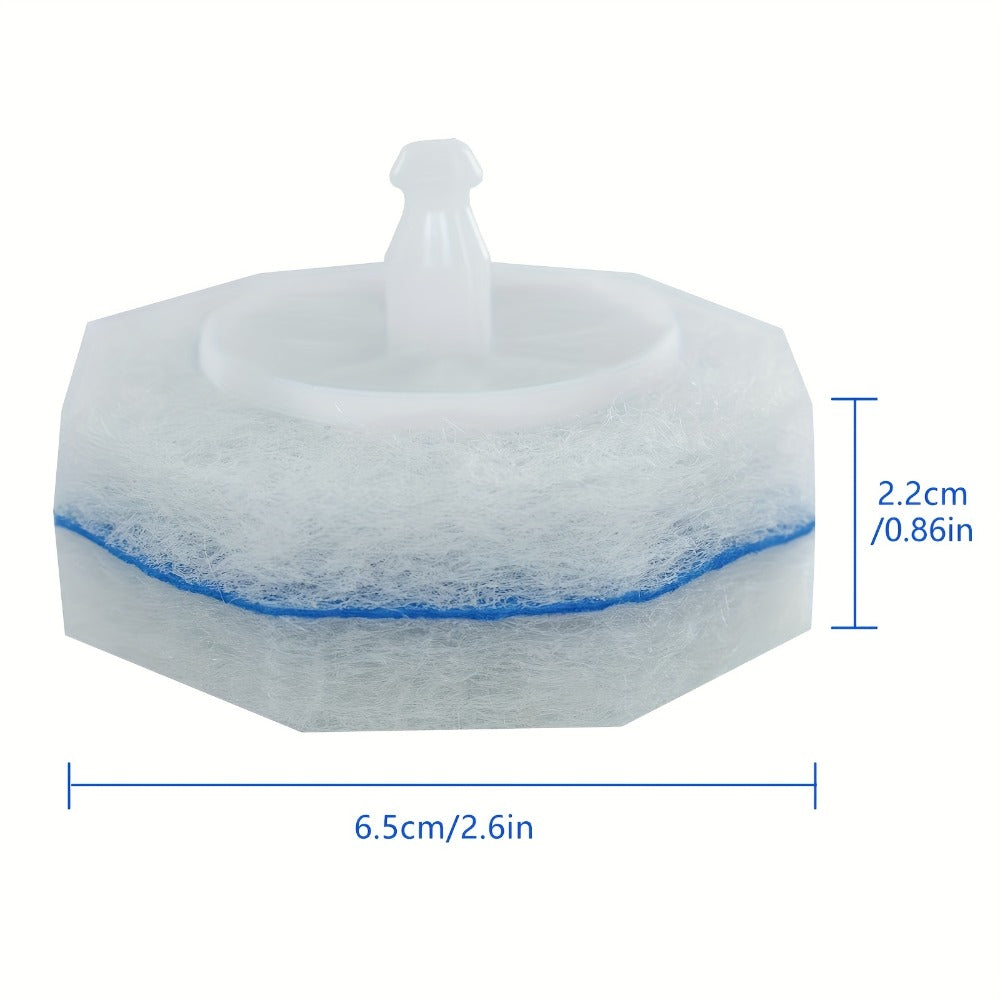 Disposable Toilet Brush Refill Heads in 18, 48 or 100 Count Packs for Compatible Toilet Cleaning Wands