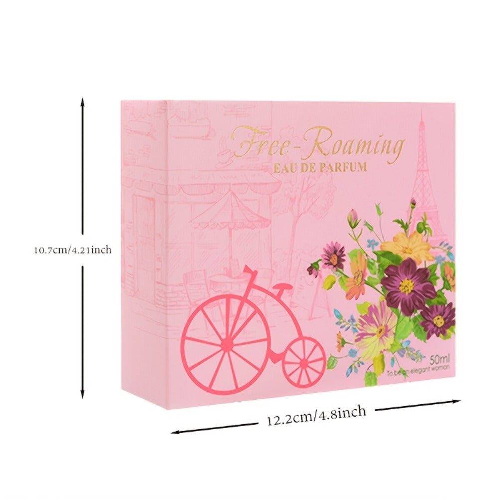 Perfume for Women in 50ml Bicycle-Inspired Bottle with Floral-Fruity Profile and Warm Musk Base