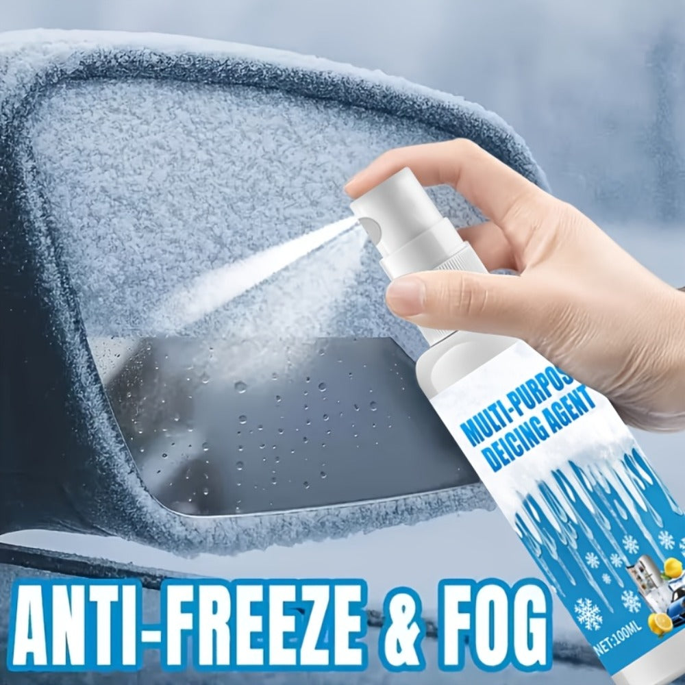 Refrigerator & Freezer De-Icer Spray – Fast Ice Melting & Anti-Freeze Solution for Household Fridges, RV Refrigerators & Freezer Coils, Multi-Purpose De-Icing Agent