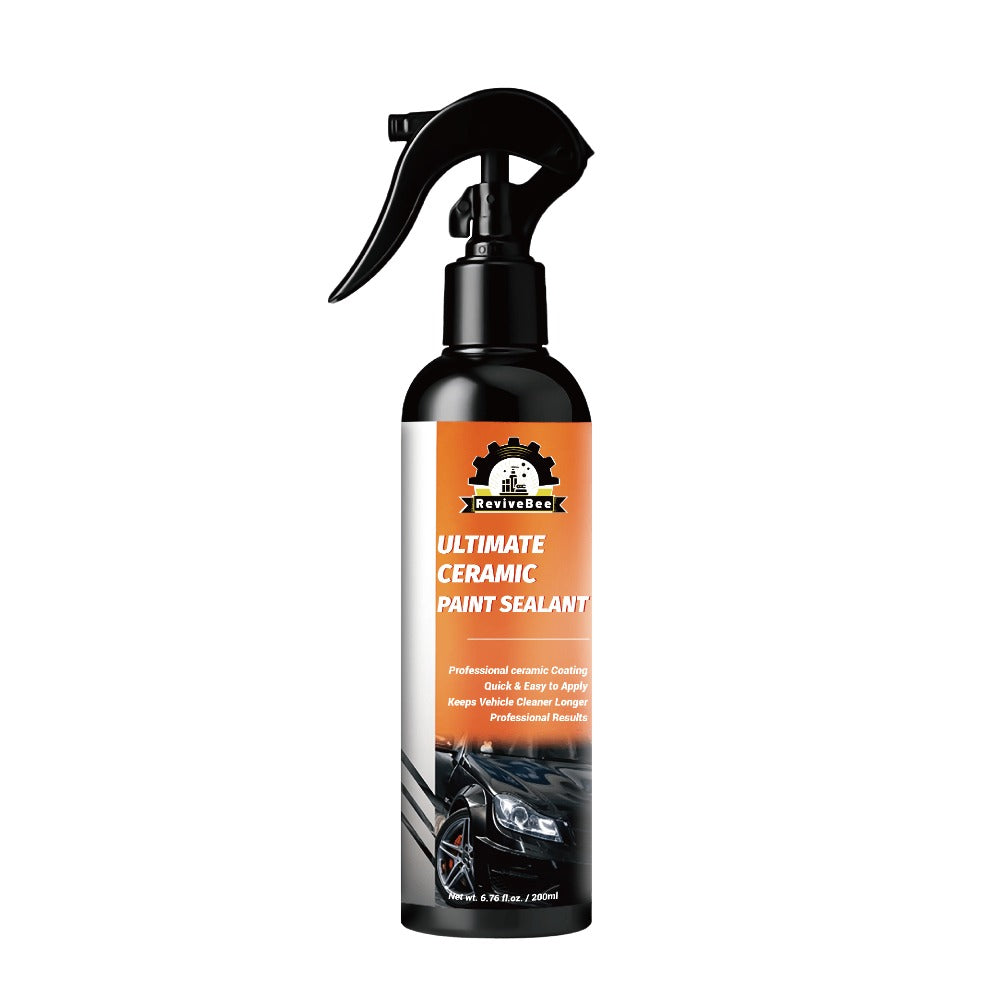 Nano Ceramic Paint Sealant 200ml - Car Ceramic Coating, Paint Restorer & Polish for Long-Lasting Gloss and Paint Protection