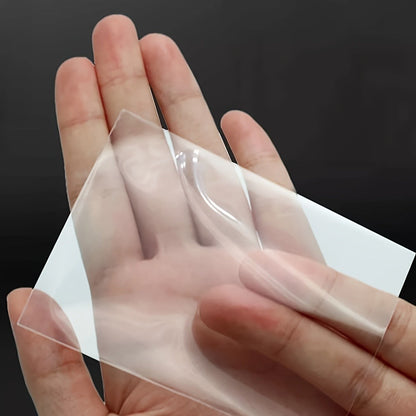 Five-Pack Clear Trading Card Sleeve Set with 100 Soft Sleeves per Pack in Standard 3 x 4-Inch Size