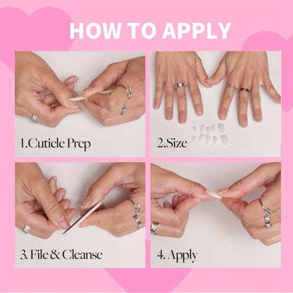 Nail Glue Set, MICHAN 14- or 28-Piece Configurations with 2ml Squeeze Tubes and Optional 7ml Brush Bottles