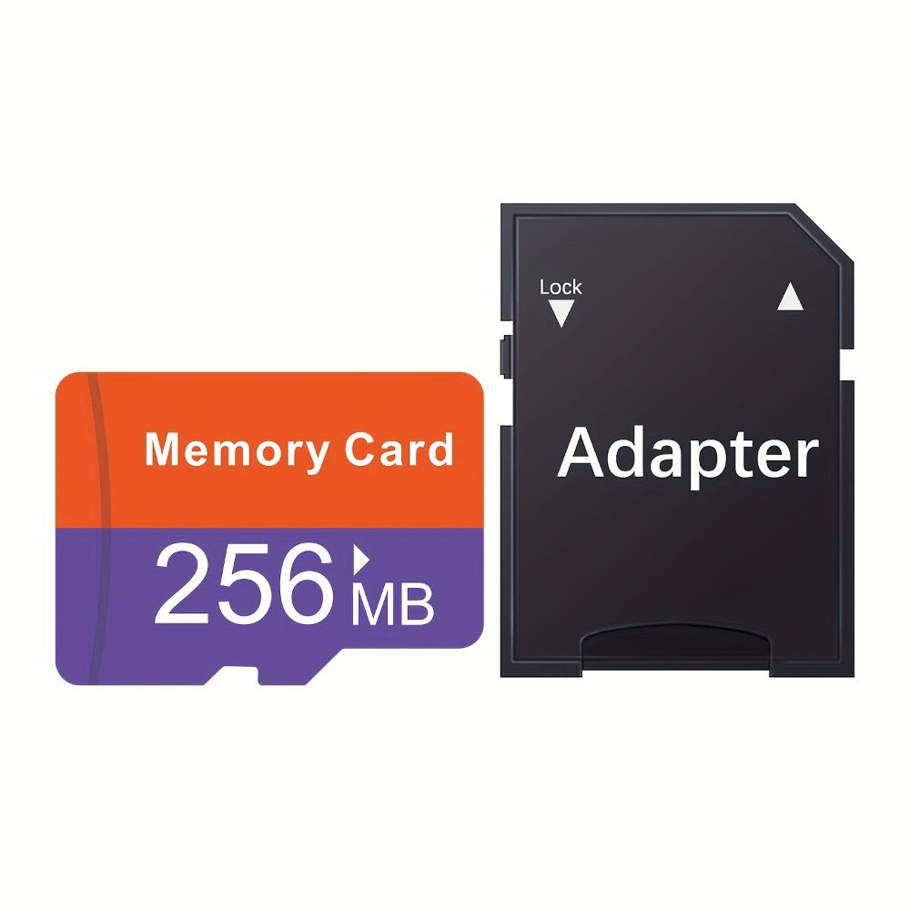 10-Pack SD Card with Adapters Bulk Set, Flash Memory Cards 128MB 256MB 512MB High-Speed Compatible with Camera Phone Tablet Laptop PC Car Stereo Game Console – Reliable Multi-Device Storage Solution