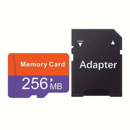10-Pack SD Card with Adapters Bulk Set, Flash Memory Cards 128MB 256MB 512MB High-Speed Compatible with Camera Phone Tablet Laptop PC Car Stereo Game Console – Reliable Multi-Device Storage Solution