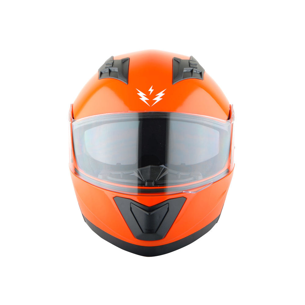 Motorcycle Modular Full Face Helmet Flip Up Dual Visor Sun Shield with Optional LED Tail Light 3 Modes Removable Washable Interior, Multiple Colors S M L XL — Modular901