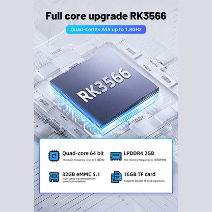 Handheld Game Console Anbernic RG353M with 3.5-Inch IPS OCA Full-Lamination, 640x480, Multi-Touch, 16GB+64GB Options, 3500mAh Battery