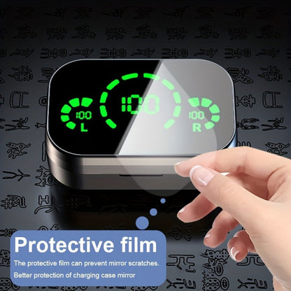 Wireless Earbuds Anime Mirror Style with Bluetooth 5.4, Digital Display and App Control in Two Colors