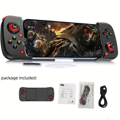 Bluetooth Wireless Gamepad Controller for iPhone Android PC Tablet Steam Deck – Rechargeable, Ergonomic Design, Multiple Colors, Compatible with PUBG COD Mobile Genshin Impact