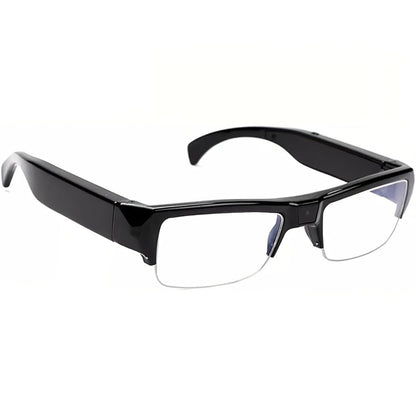 1080p HD Video Glasses 65° Wide Angle - One-Button Sports Camera Glasses, Wearable Body Cam, 120-Min Battery, 32GB & 64GB Options, Driving Cycling Meeting Recording