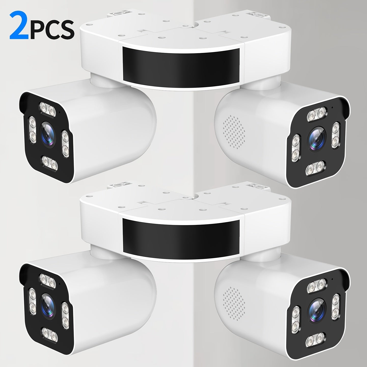 10x Zoom Dual Lens PTZ Outdoor Security Camera 5MP, 360° Pan Tilt, Siren Alarm, Two-Way Audio, Color Night Vision, 24H Wired Power, WiFi App Control – Home & Business Surveillance