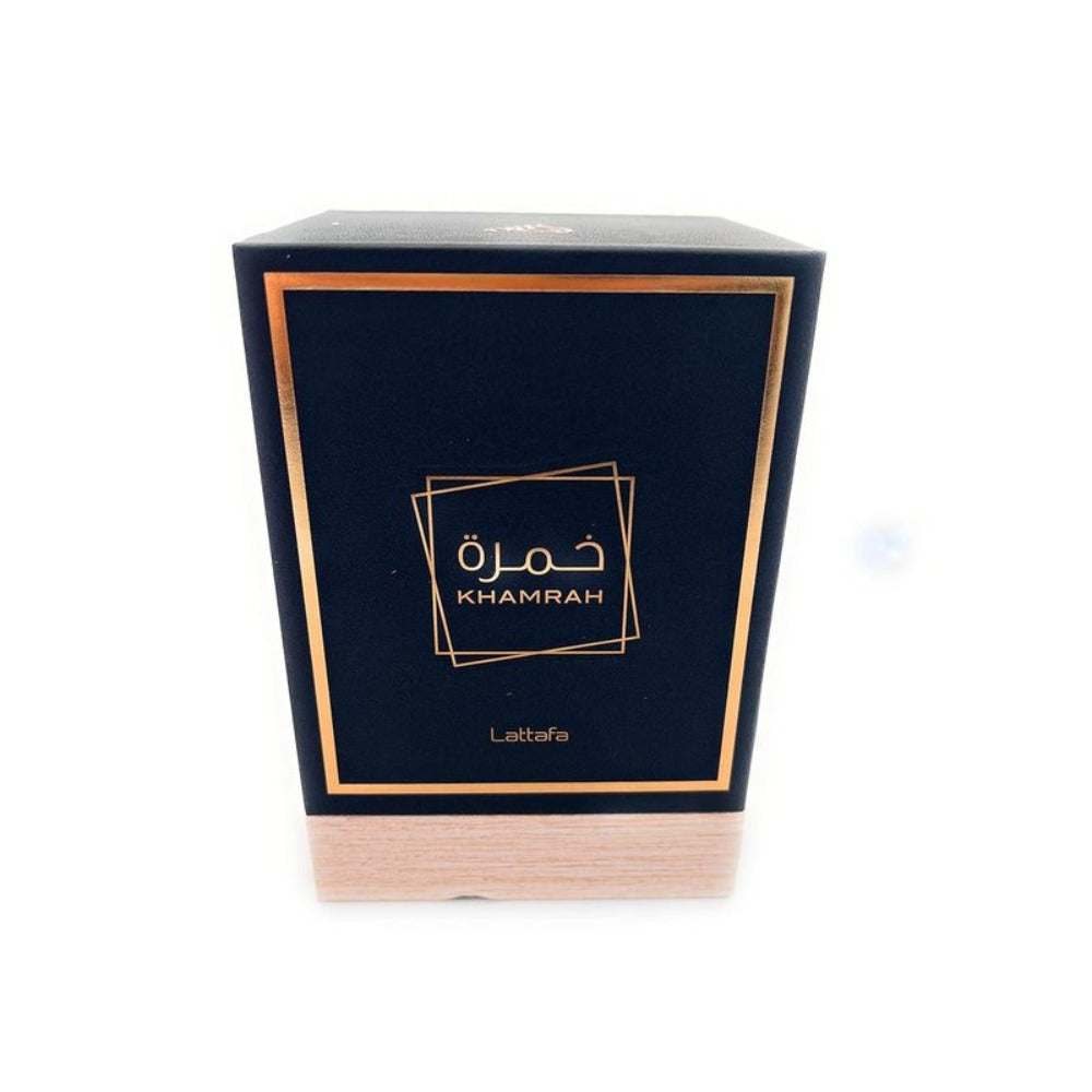 Unisex Perfume Lattafa Khamrah Eau de Parfum with Cinnamon, Vanilla and Amber in Two Formats